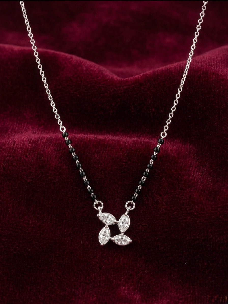 Silver Mangalsutra