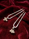 Silver Hair Pins