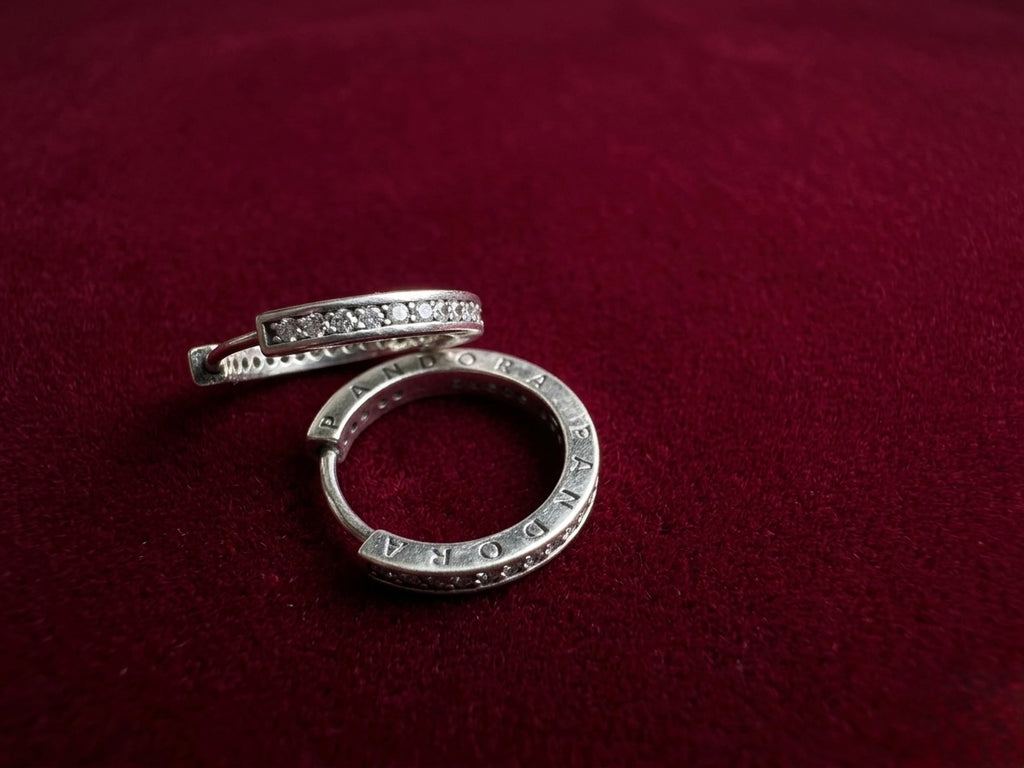 Silver Hoops