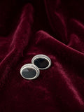 Silver Cufflink/Button