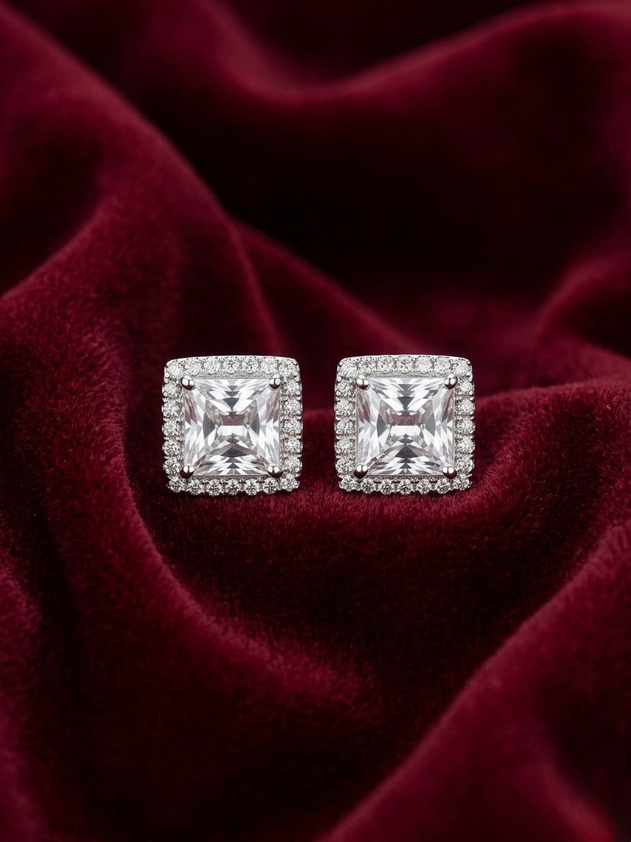 Silver Cufflink/Button