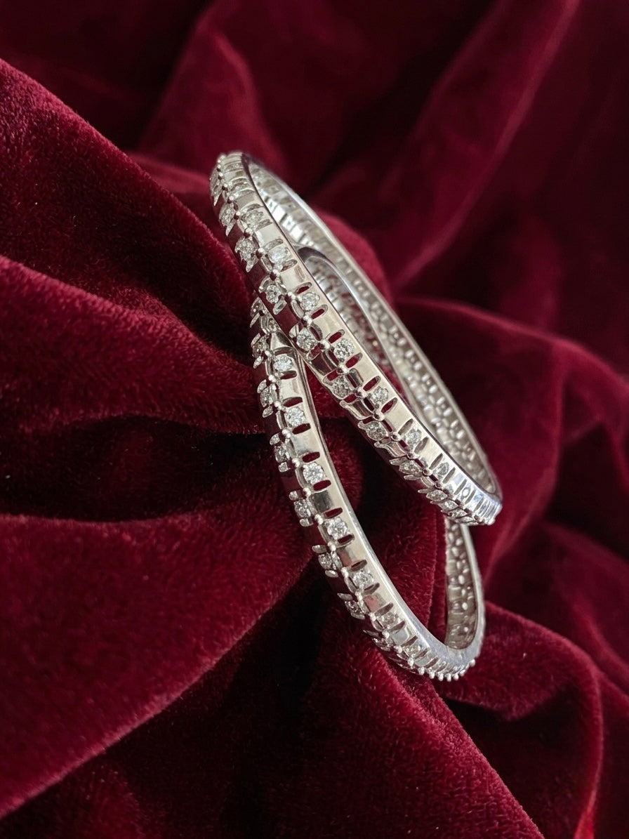 Silver Bangles