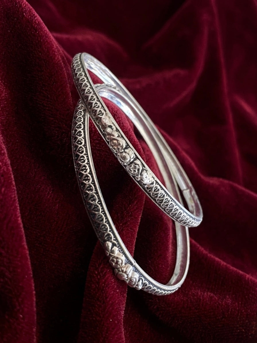 Silver Bangles