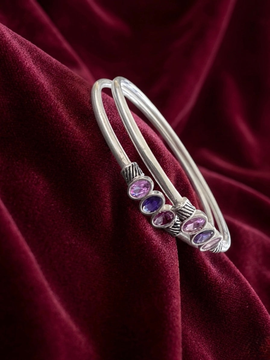 Silver Bangles