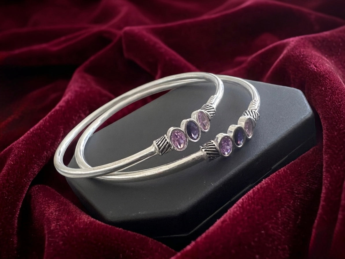 Silver Bangles