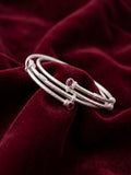 Silver Bangles Adjustable