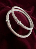 Silver Bangles Openable