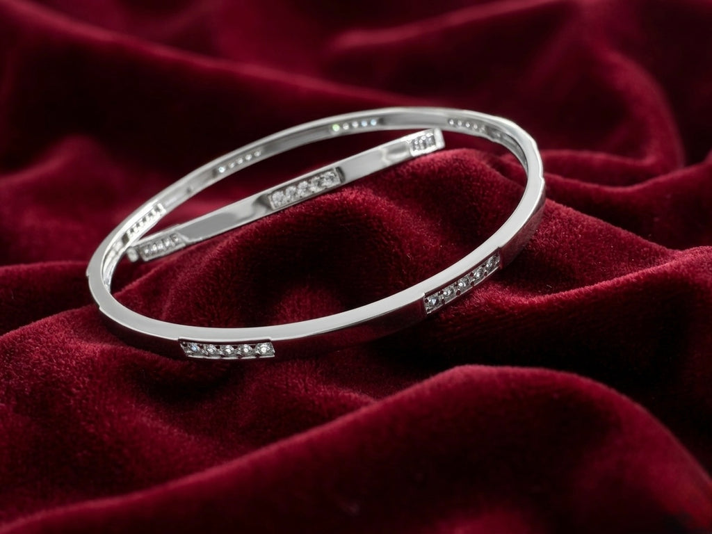 Silver Bangles