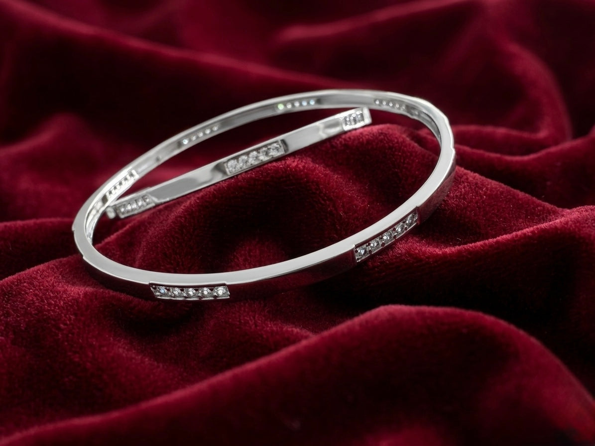 Silver Bangles