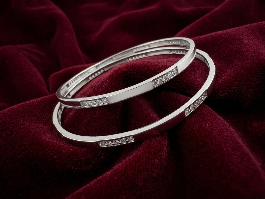 Silver Bangles