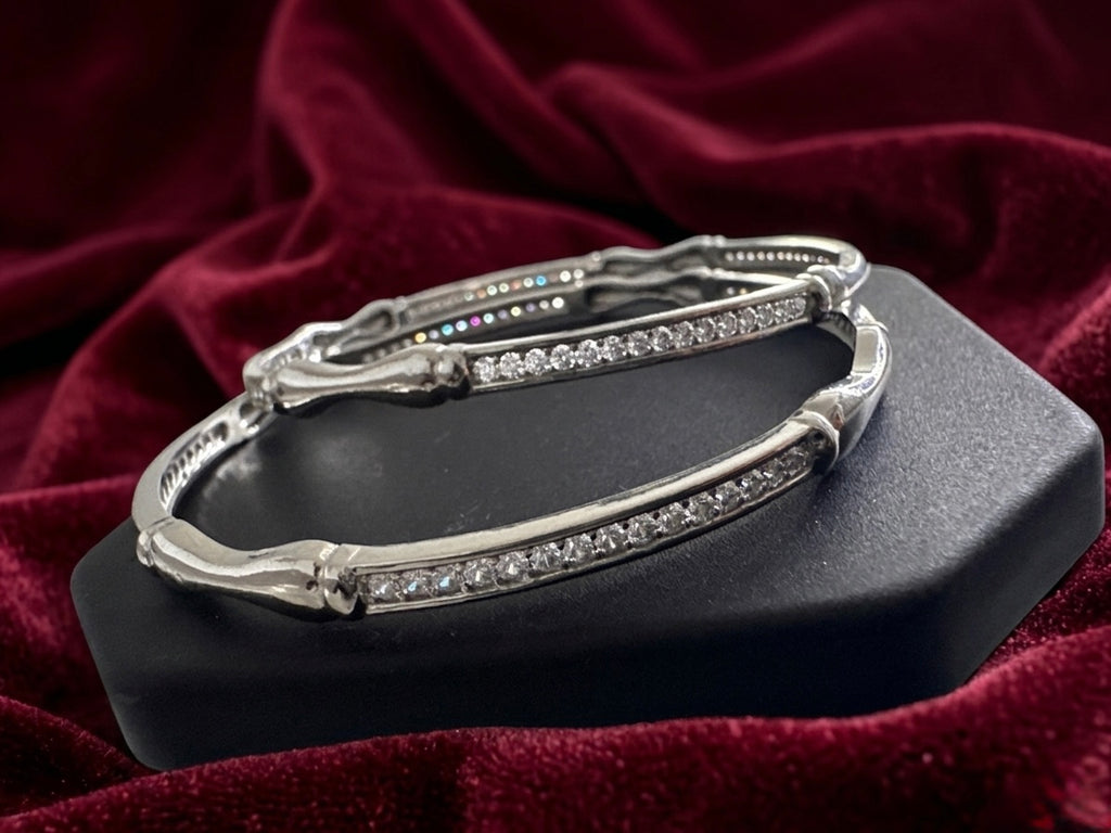 Silver Bangles