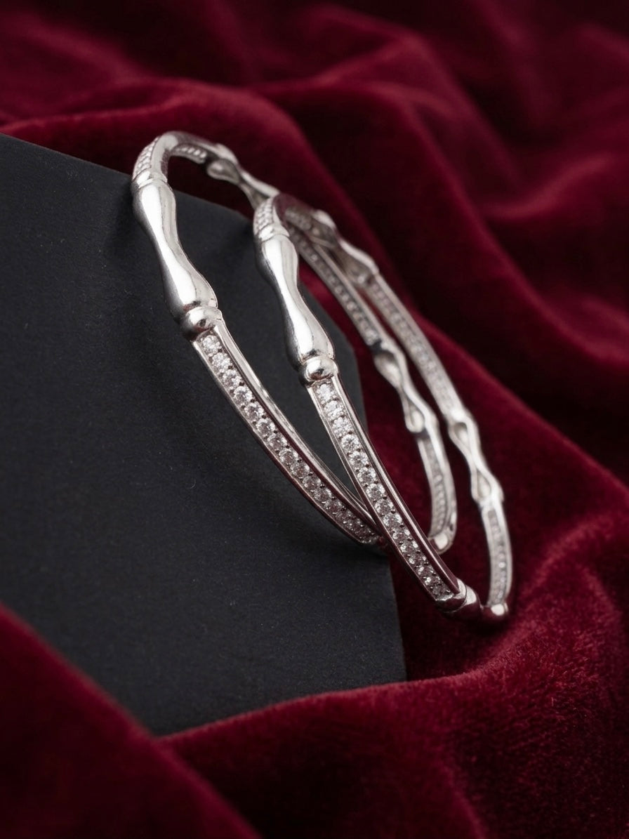 Silver Bangles