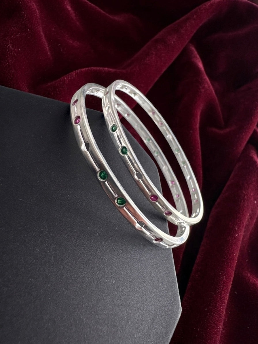 Silver Bangles