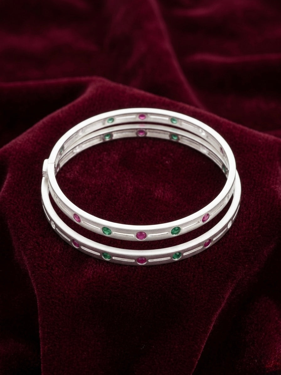 Silver Bangles