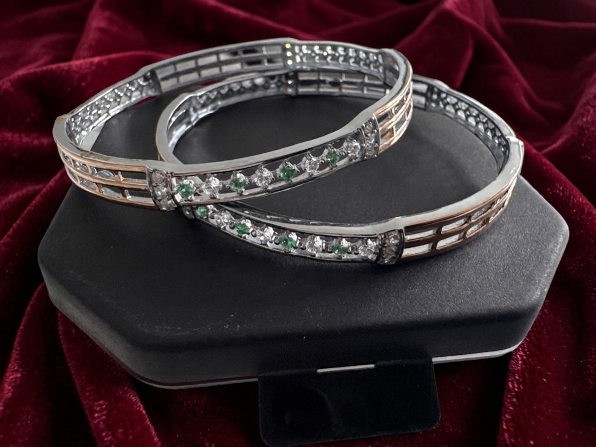 Silver Bangles