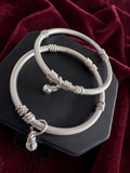 Silver Bangles Openable