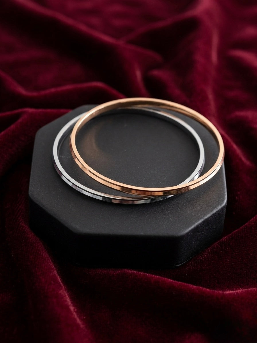 Silver Bangles Openable