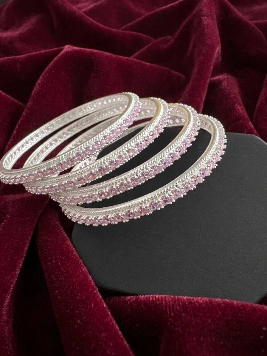 Silver Bangles Openable