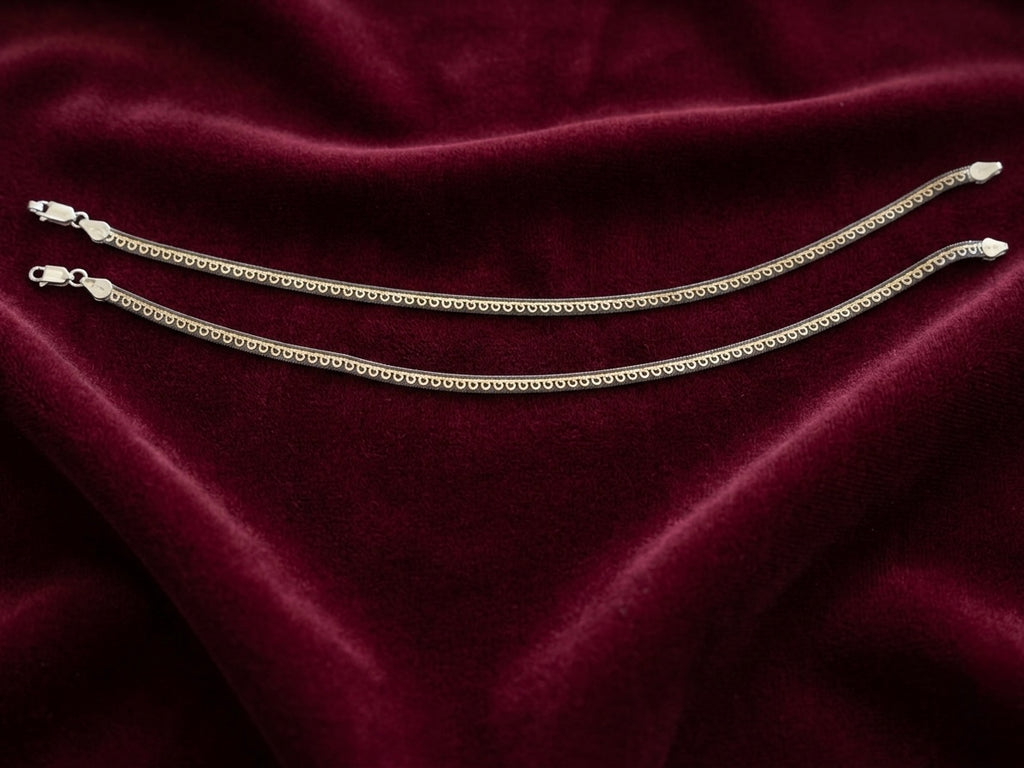 Silver Anklets