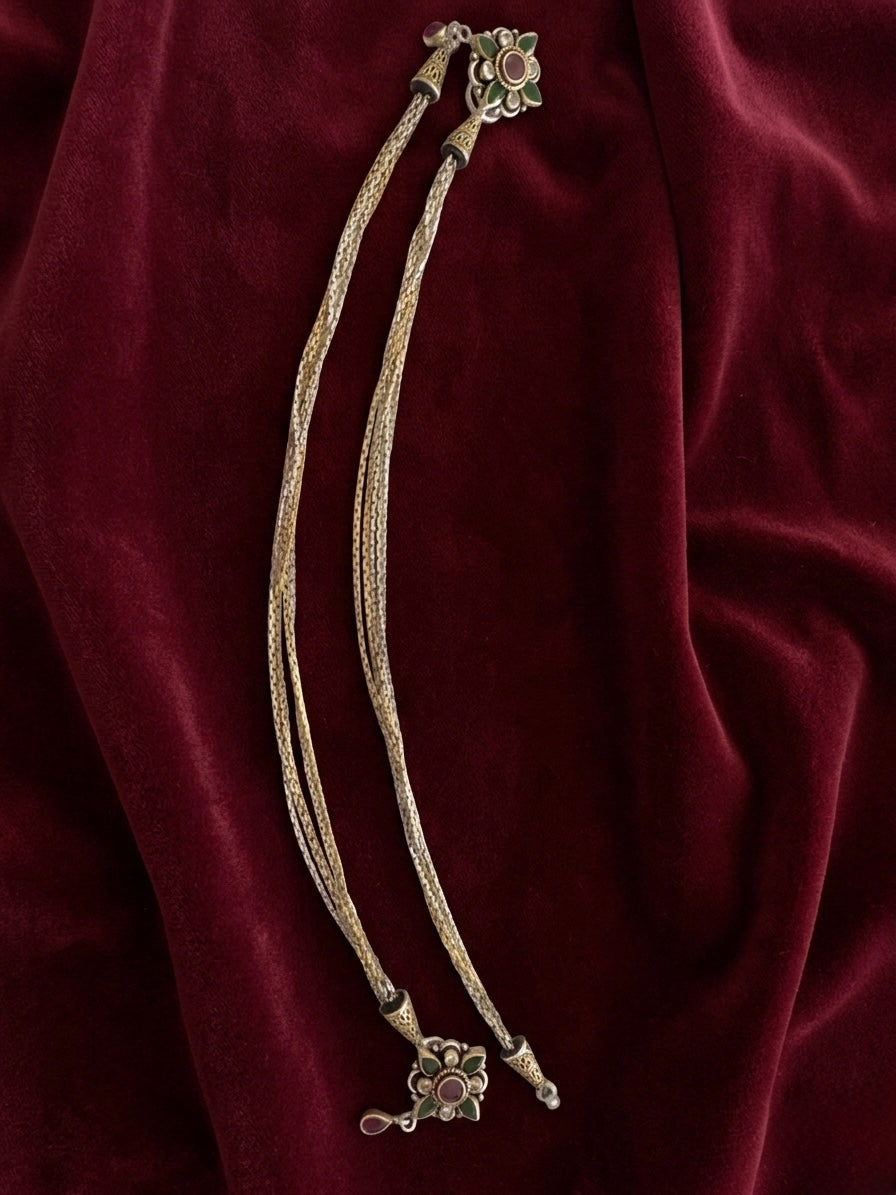 Silver Anklets