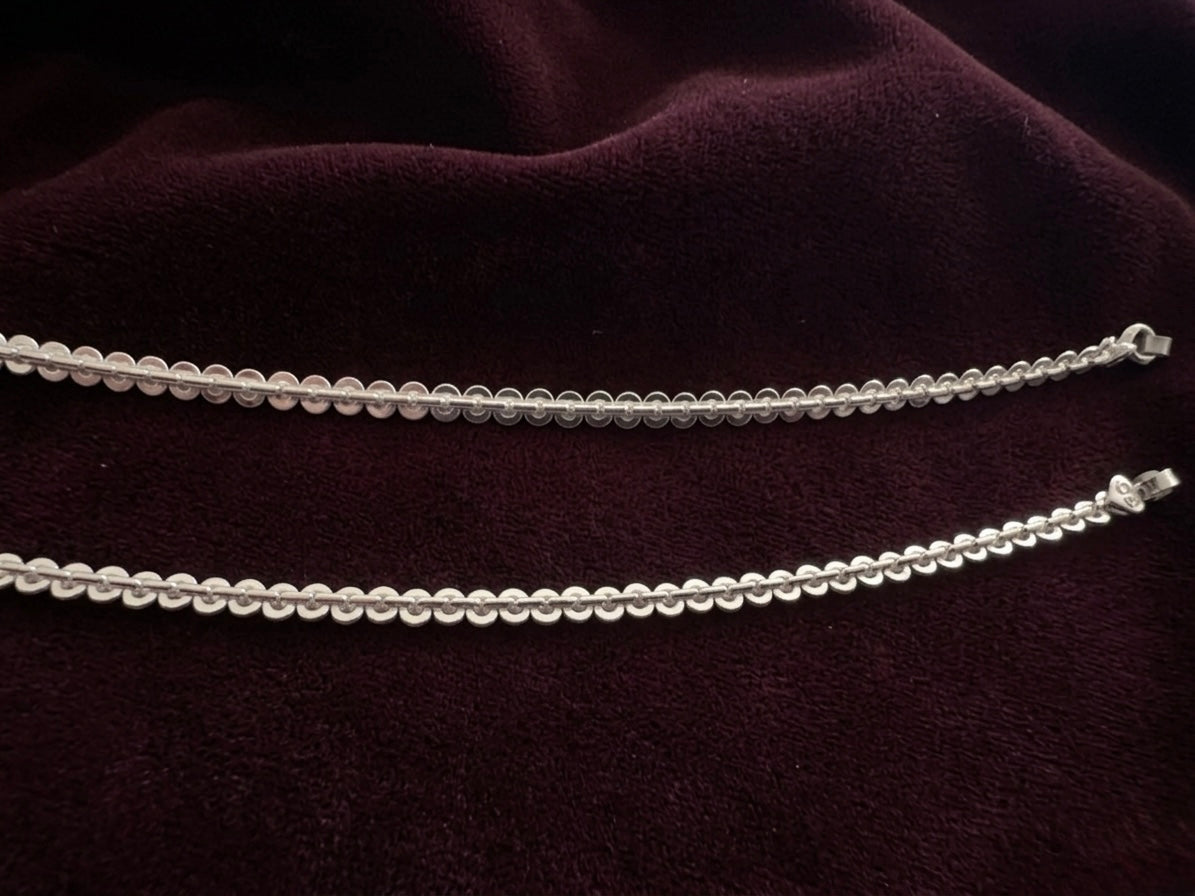 Silver Anklets