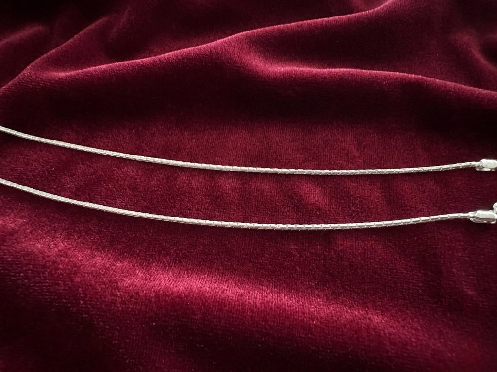 Silver Anklets