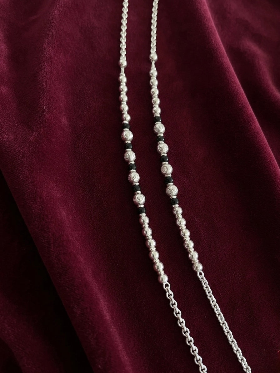 Silver Anklets