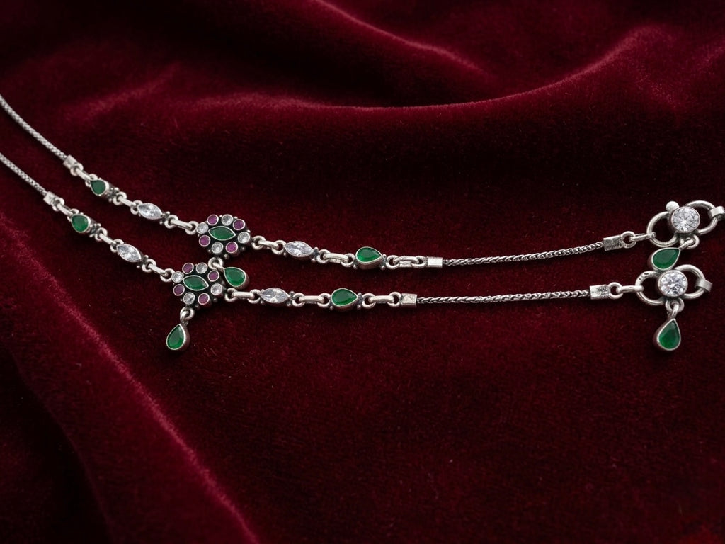 Silver Anklets