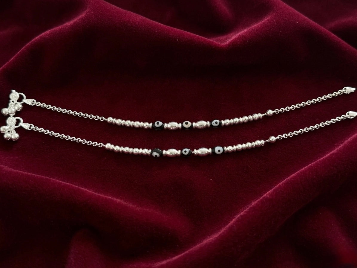 Silver Anklets