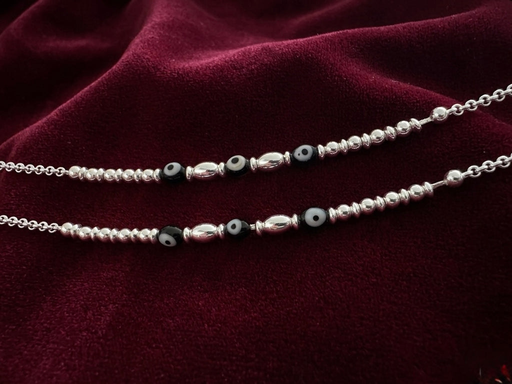 Silver Anklets