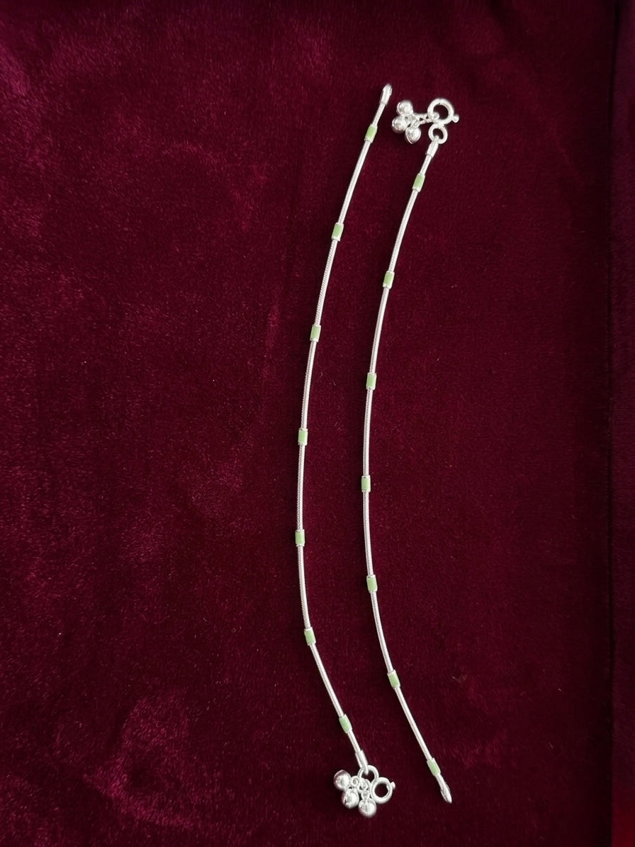 Silver Anklets