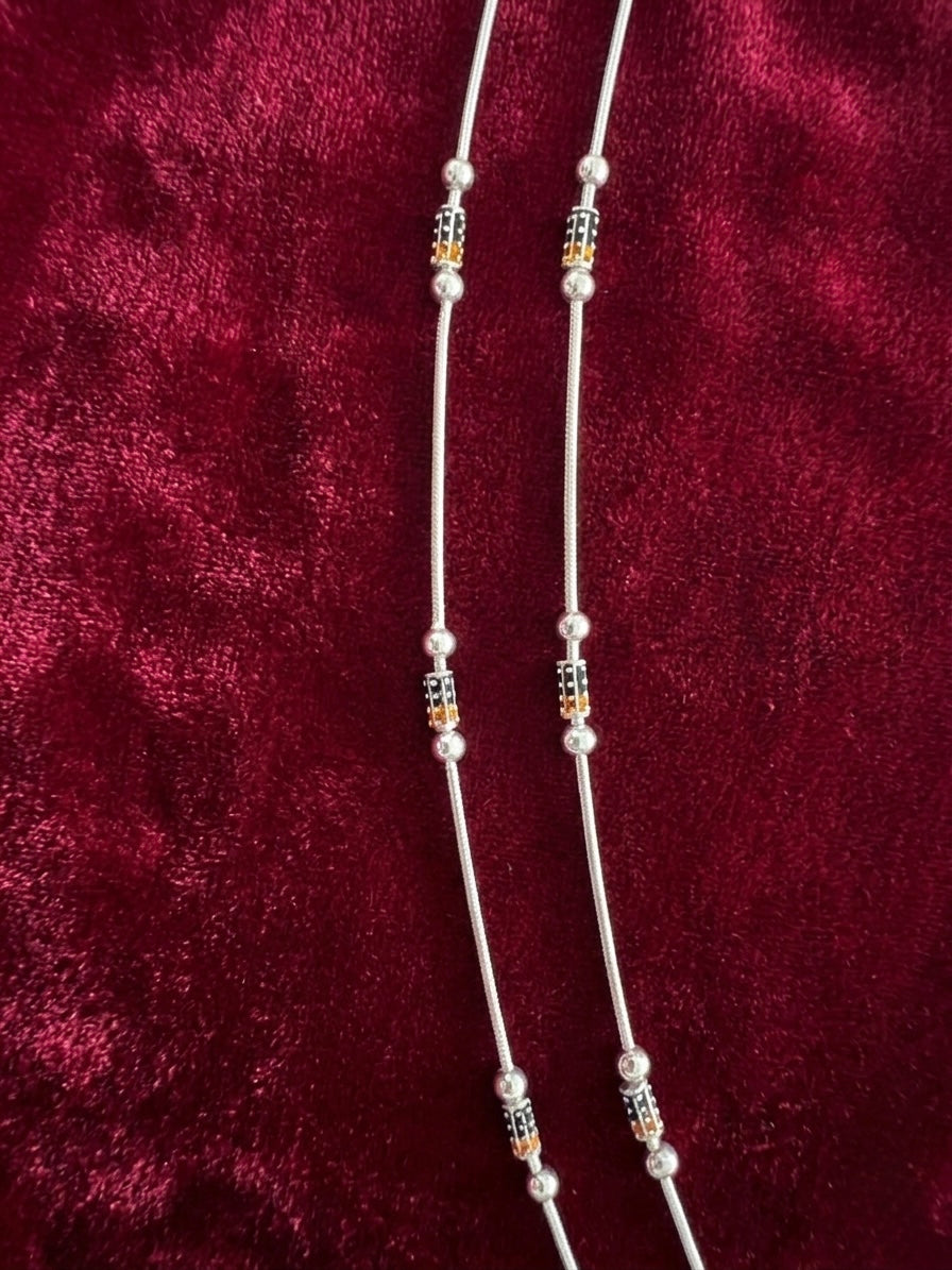 Silver Anklets
