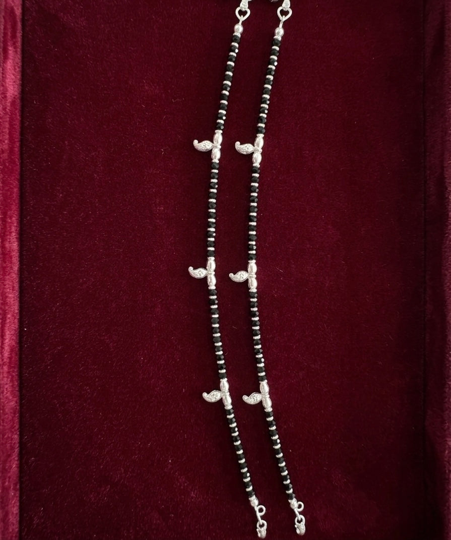 Silver Anklets