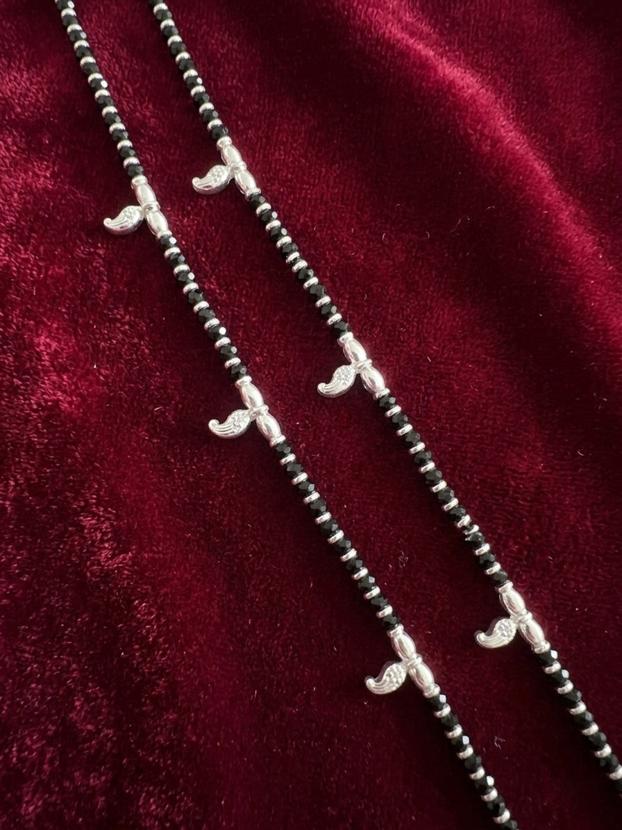 Silver Anklets