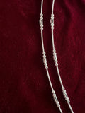 Silver Anklets