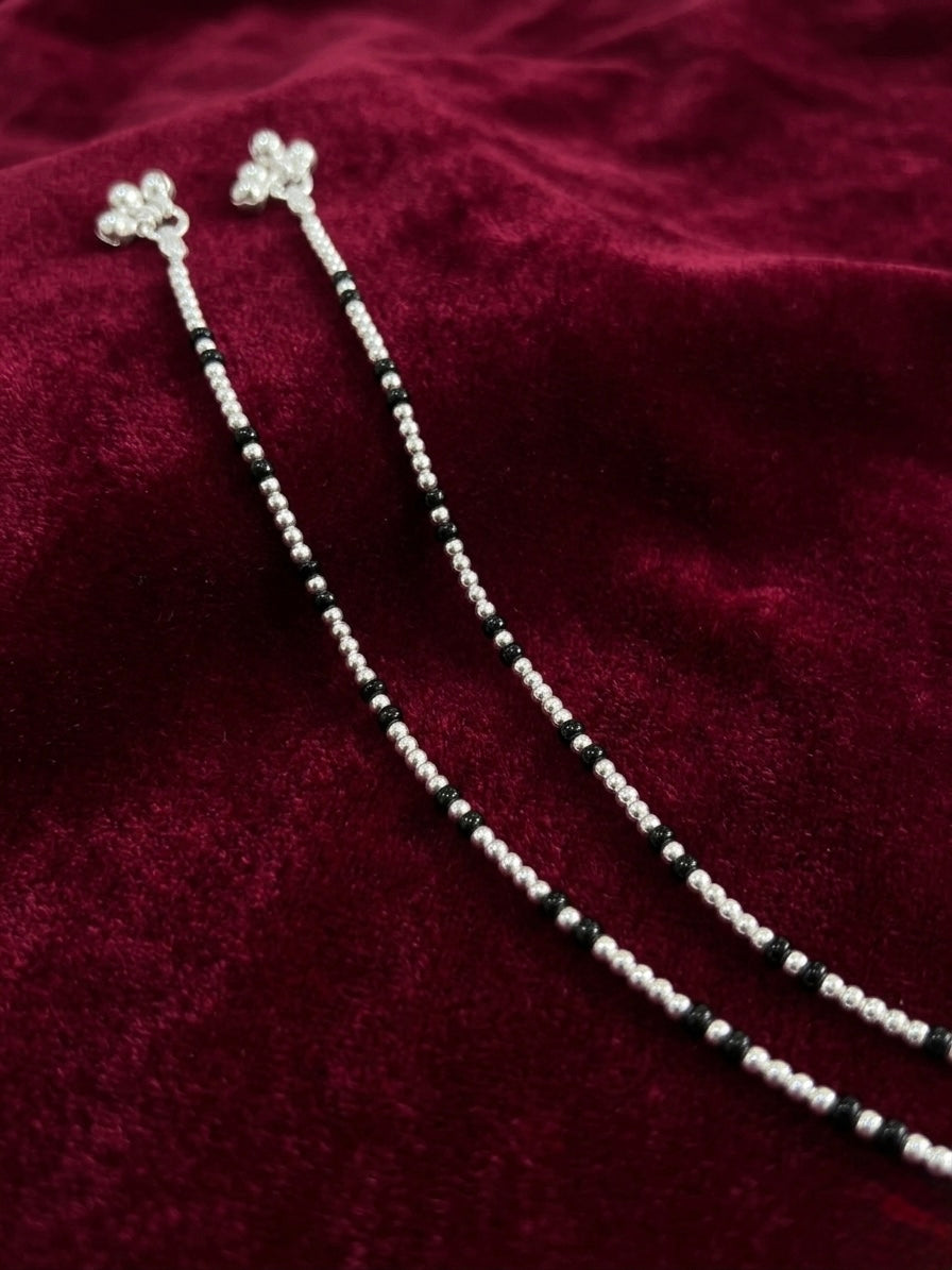 Silver Anklets