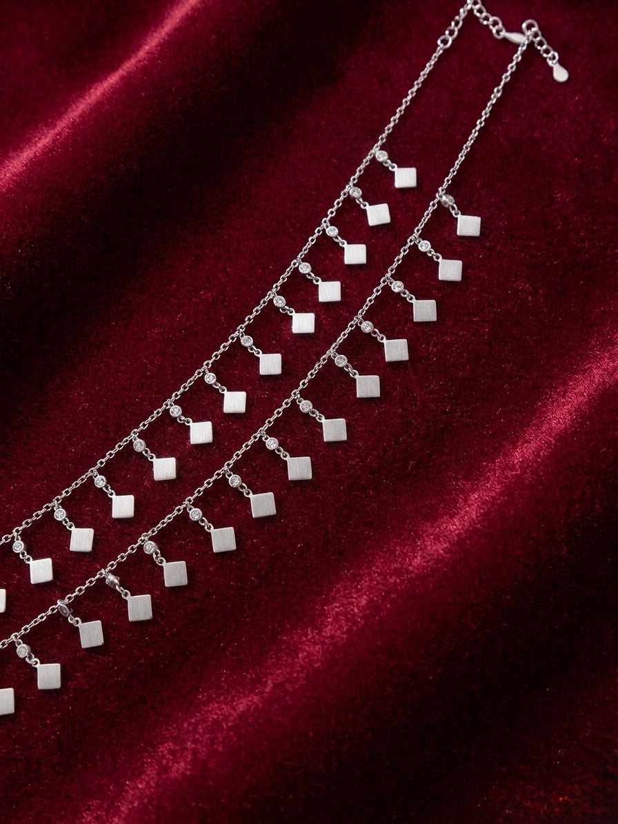 Silver Anklets