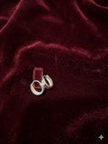 Silver Hoops